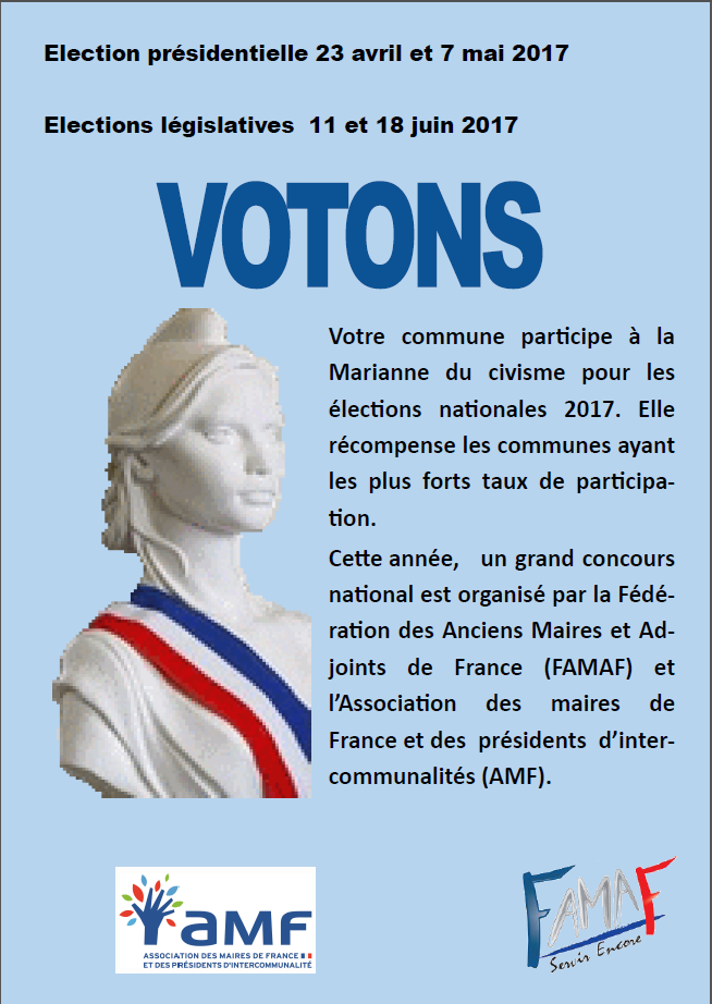 N'oubliez pas de voter
